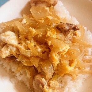 めんつゆでもっと手軽に⭐親子丼